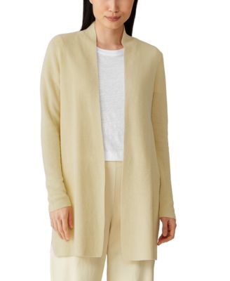 Eileen Fisher Women s Open Front Cardigan Macy s