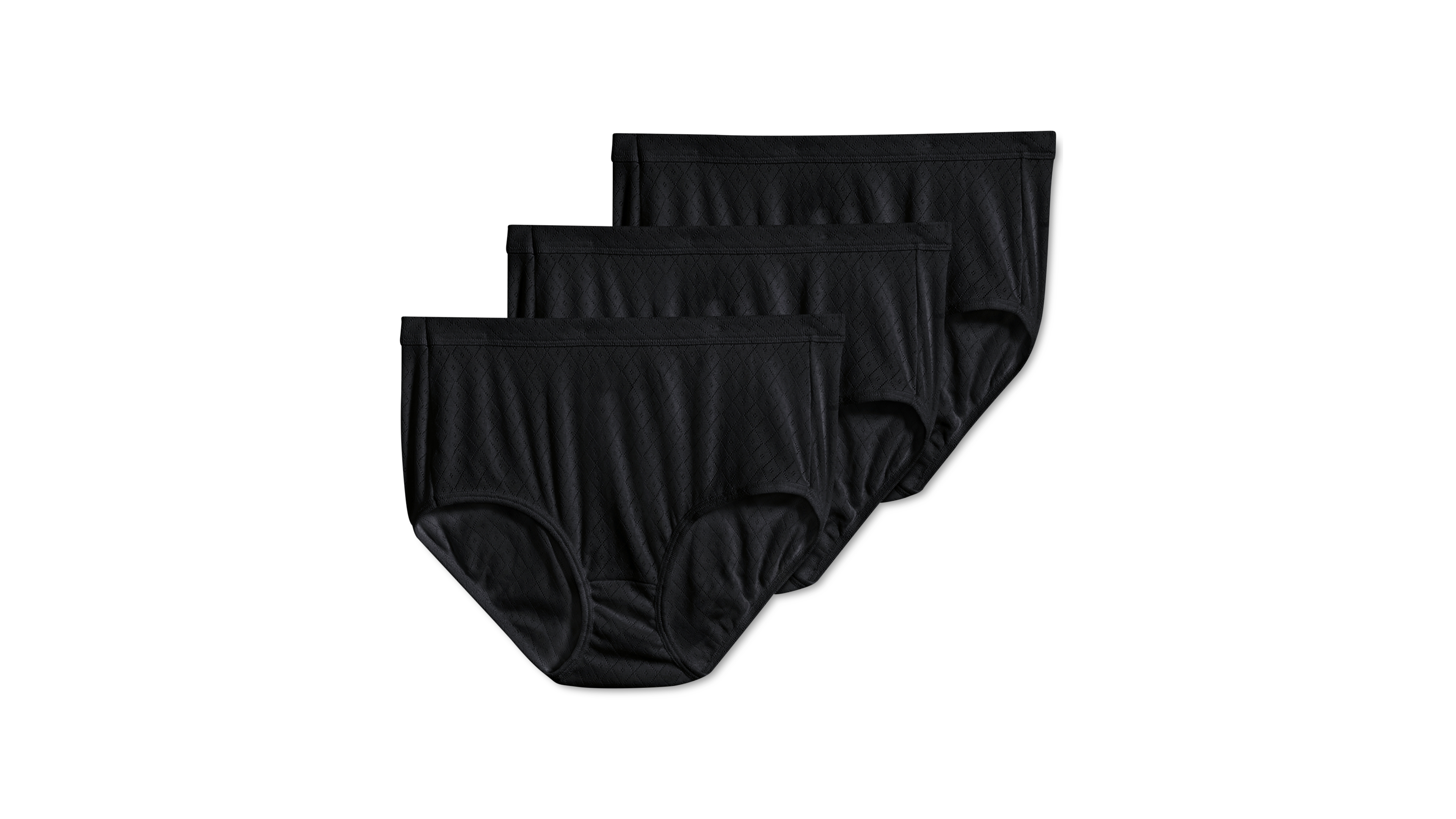 Jockey Elance Breathe Brief 3 Pack Underwear 1542, Extended Sizes