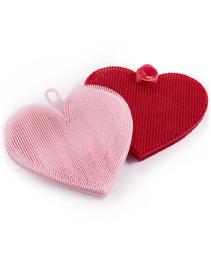 Martha Stewart Collection Valentine's Day Heart-Shaped Silicone