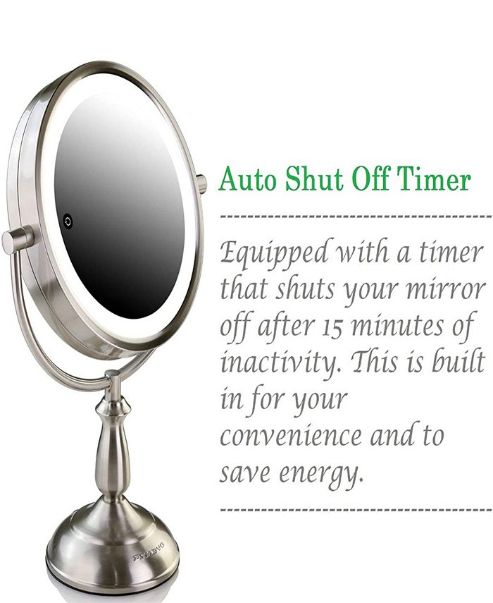 OVENTE 7.5" Lighted Tabletop Vanity Mirror Macy's