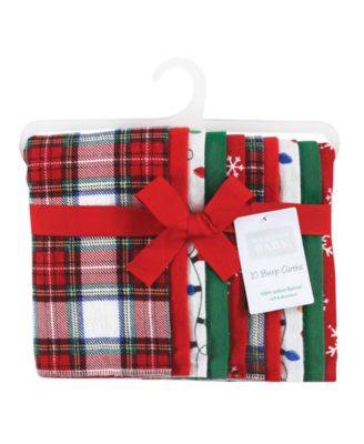 Flannel Burping Towels Set of 10