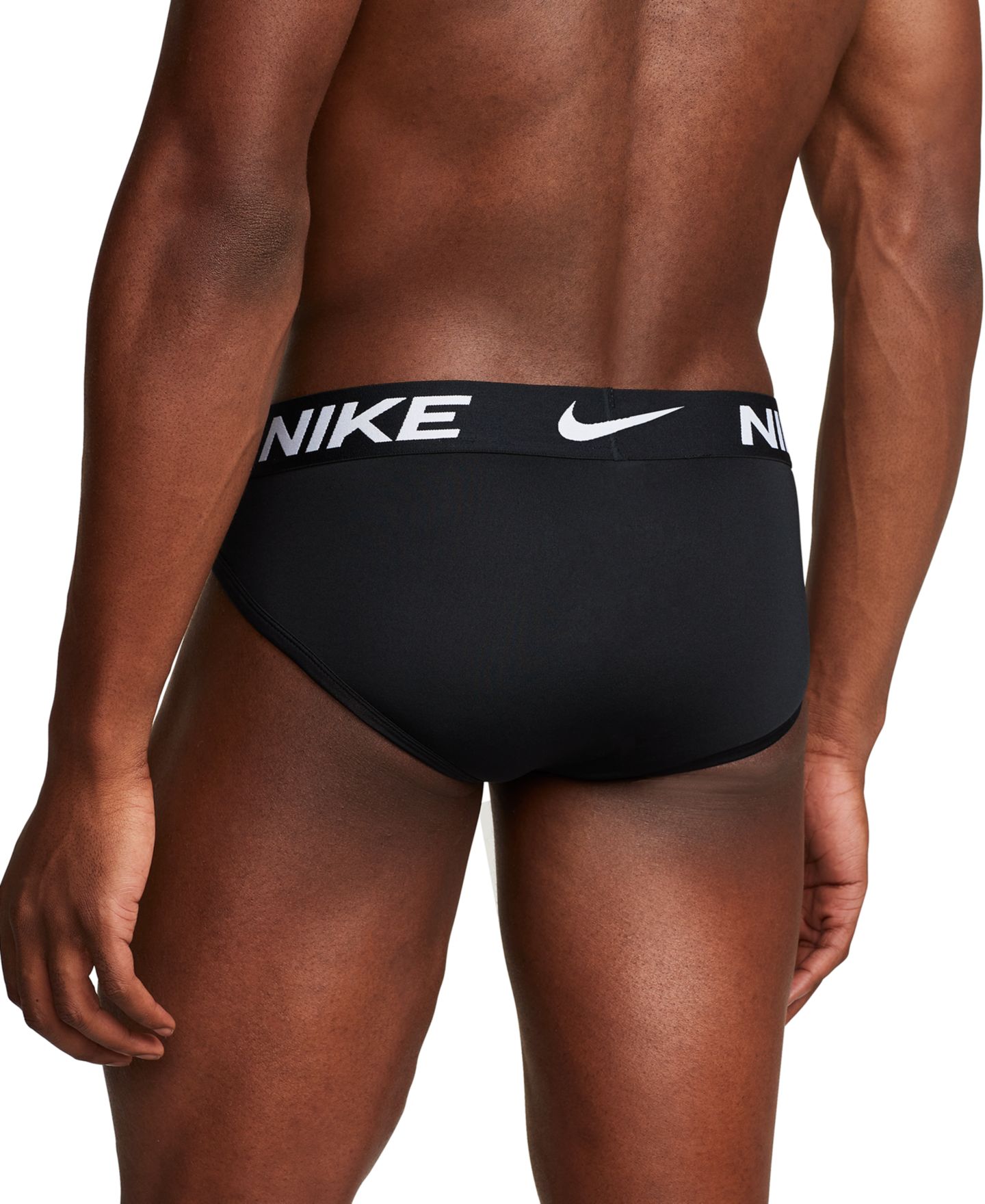 Трусы-брифы Hip для мужчин, 3 шт. — Nike, цвет: Чёрный — фото 3
