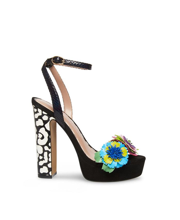 Betsey Johnson Women's Milana Floral Dress Sandals & Reviews - Sandals ...