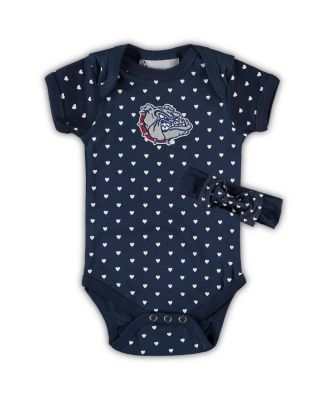 Girls Newborn & Infant Pink Dallas Cowboys Cutest Fan Hearts Bodysuit