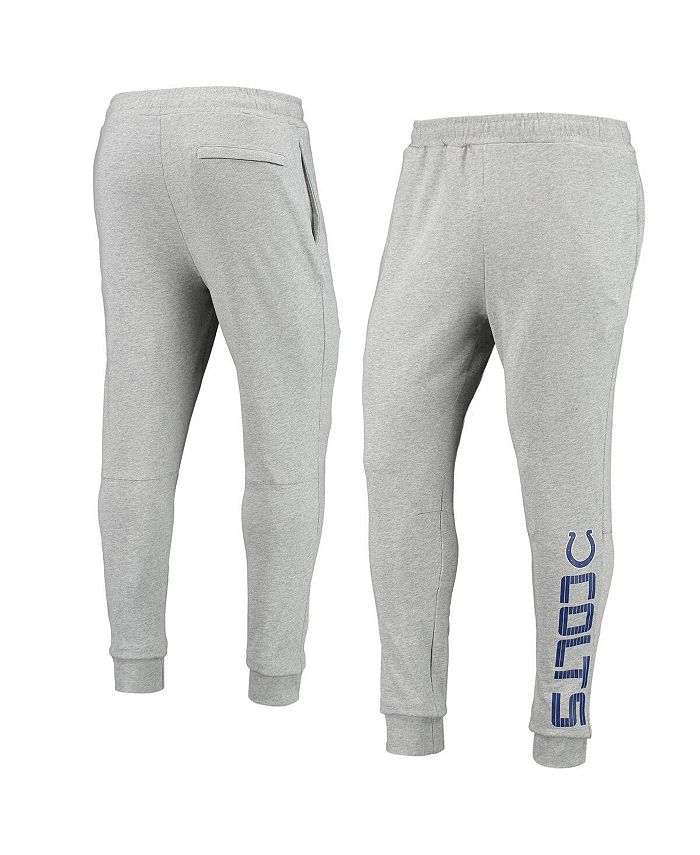 Msx By Michael Strahan Mens Heather Gray Indianapolis Colts Jogger 