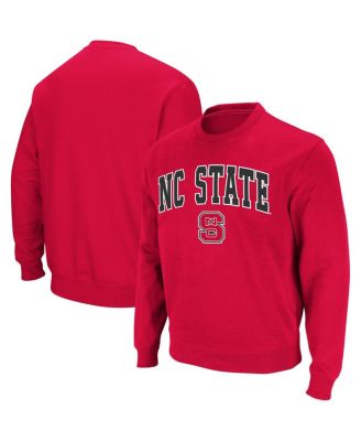 Men's NC State Wolfpack Arch & Logo Crew Neck Sweatshirt