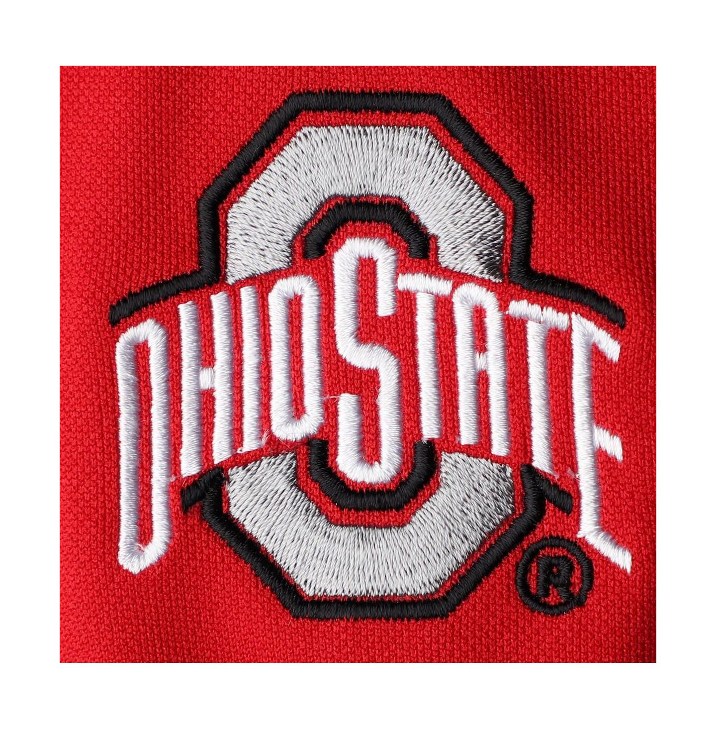 Little King Apparel Big Girls Scarlet Ohio State Buckeyes 2-Piece Cheer Set — фото 3