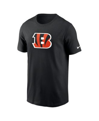 Men's Black Cincinnati Bengals Team Primary Logo T-shirt