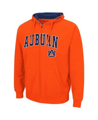 Men's Orange Auburn Tigers Arch Logo 3.0 Full-Zip Hoodie