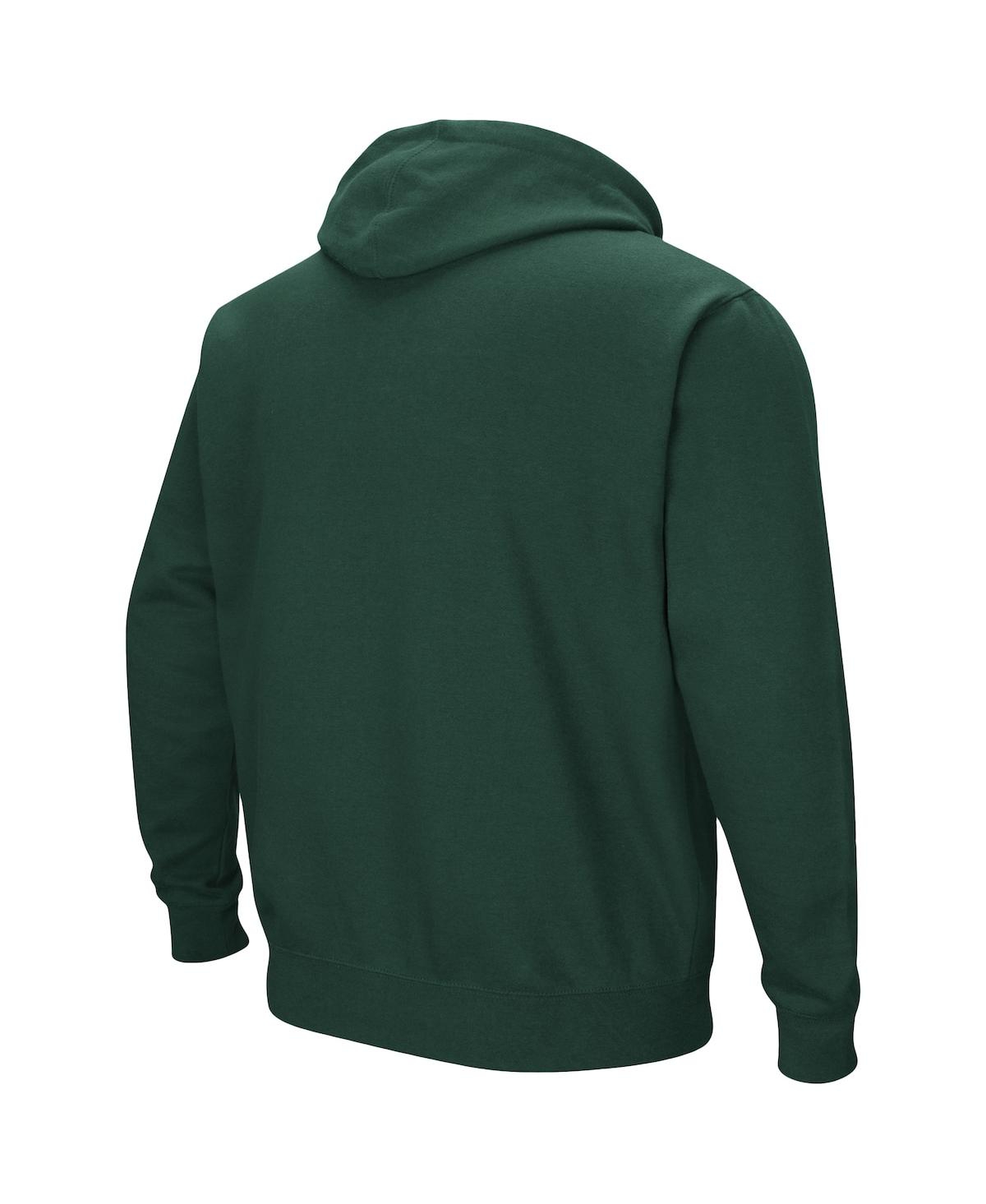 Colosseum Green Colorado State Rams Arch And Logo Pullover Hoodie In Green
