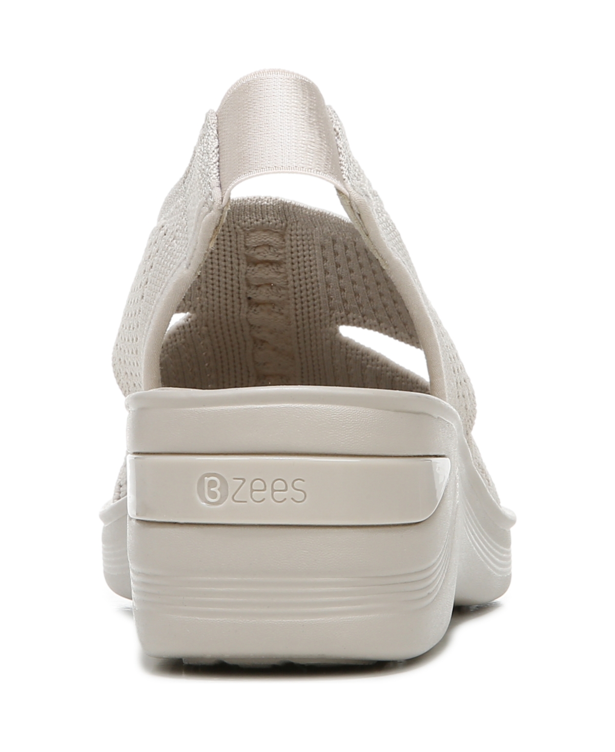 BZees Double Up Washable Wedge Slingbacks