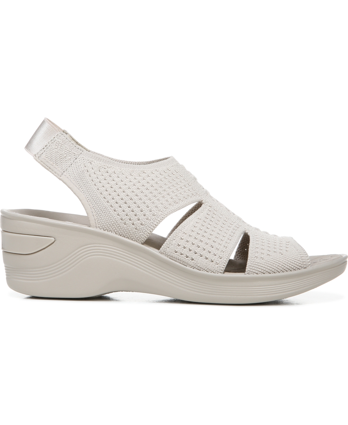 BZees Double Up Washable Wedge Slingbacks