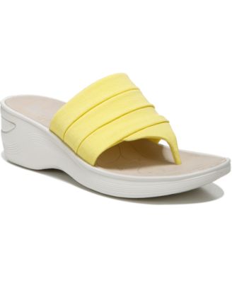 Bzees - Dallas Washable Wedge Thong Sandals