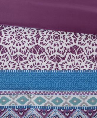 Joni Reversible 5-Pc. Comforter Set, Full/Queen