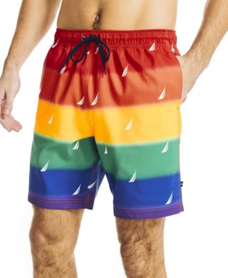 nautica rainbow shorts