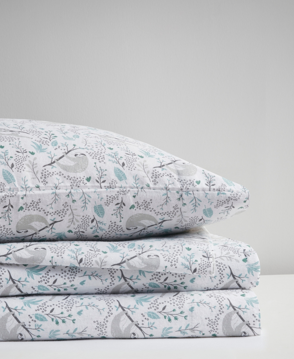 Intelligent Design Novelty Printed Flannel 4-pc. Sheet Set, Full