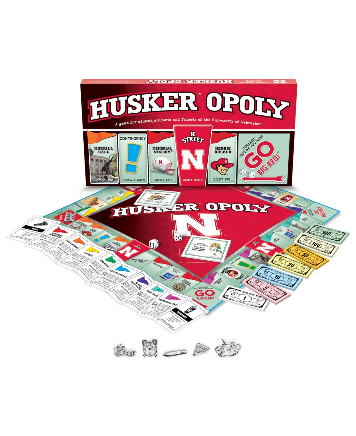 Late For The Sky Huskeropoly Board Game In Multi