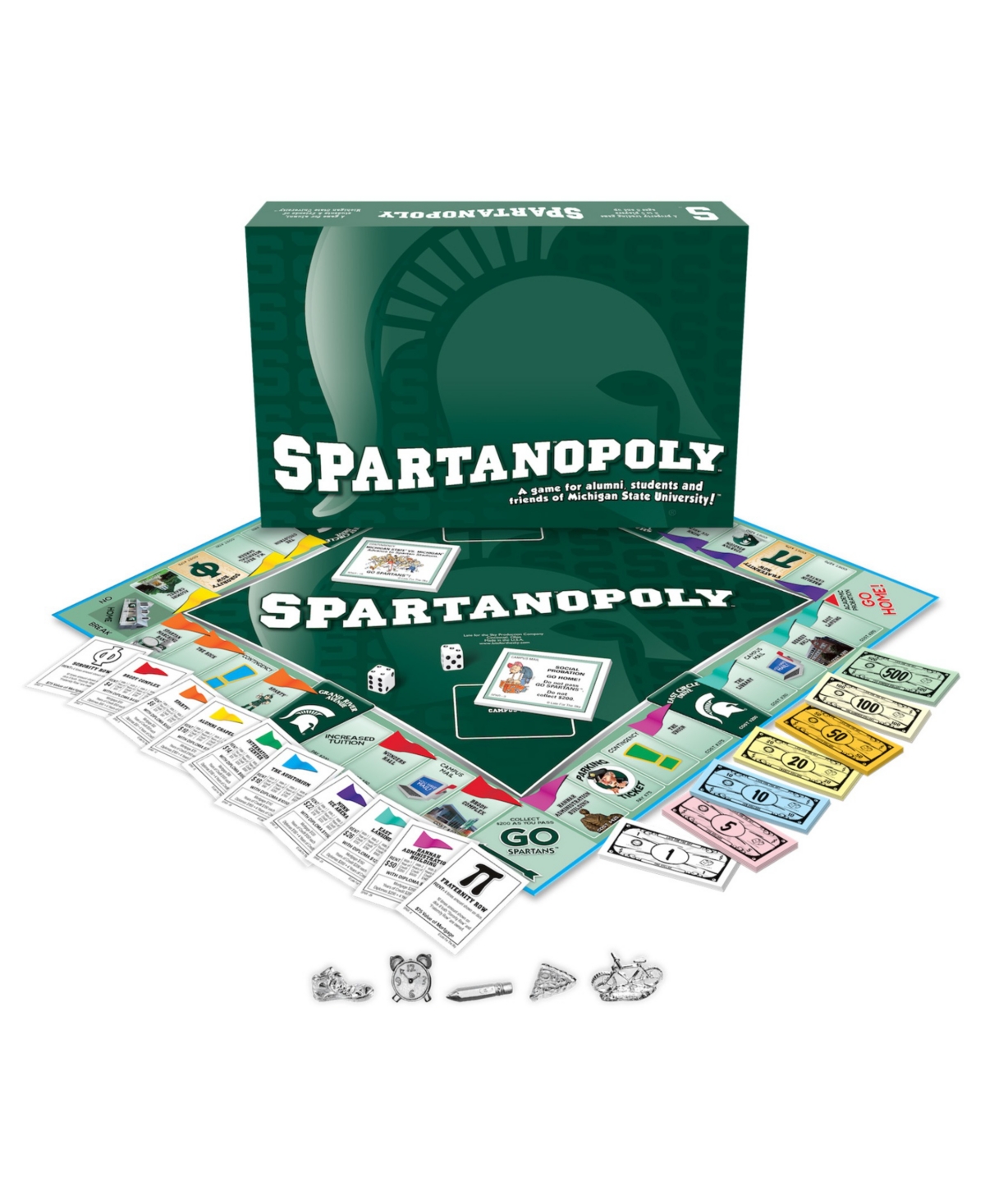 Late For The Sky Spartanopoly Board Game In Multi
