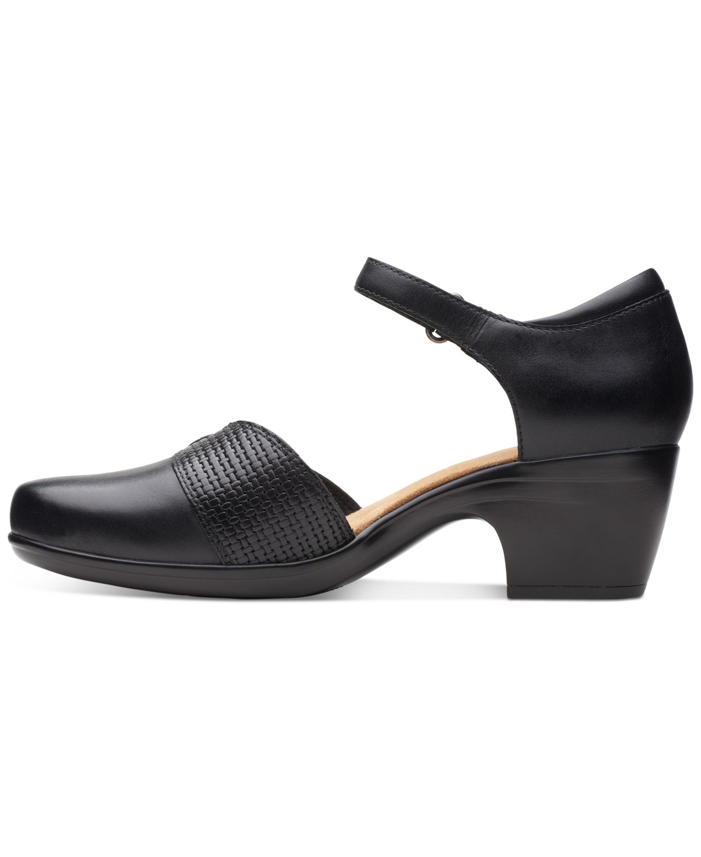 Женские сандалии Clarks Collection Emily Rae, цвет: Чёрный кожаный — фото 13