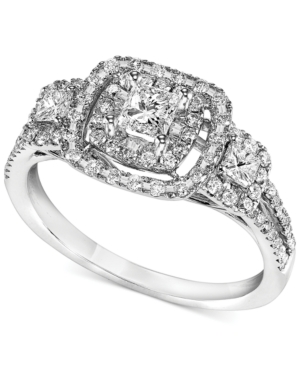 image of Diamond Engagement Ring in 14k White Gold (1 ct. t.w.)