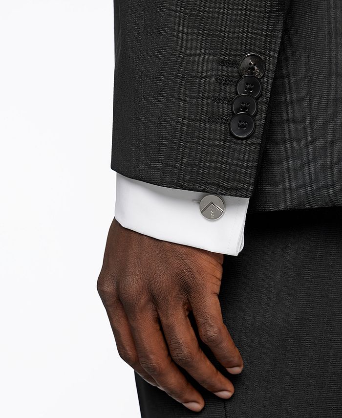 Hugo Boss Men's Round Brass Cufflinks Macy's