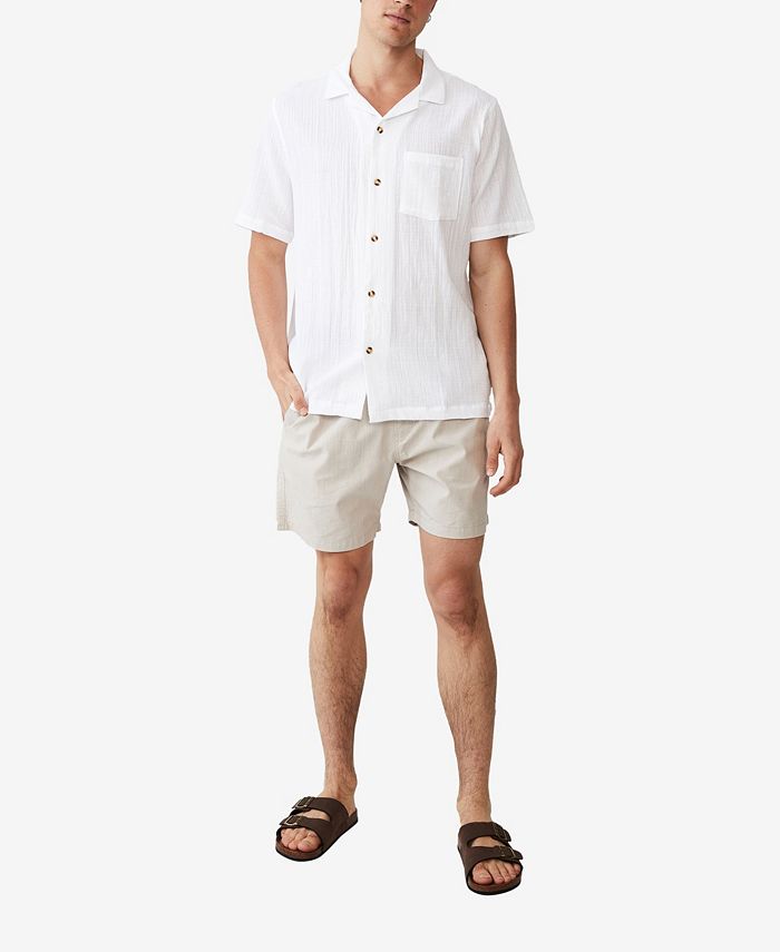 COTTON ON Men's Riviera Short Sleeve Shirt - Macy's