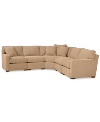 Radley Fabric 5-Piece Sectional Sofa