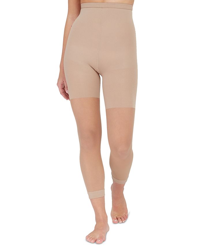 SPANX Women's Super Footless Tummy Control Power Capri, also available in extended sizes Macy's