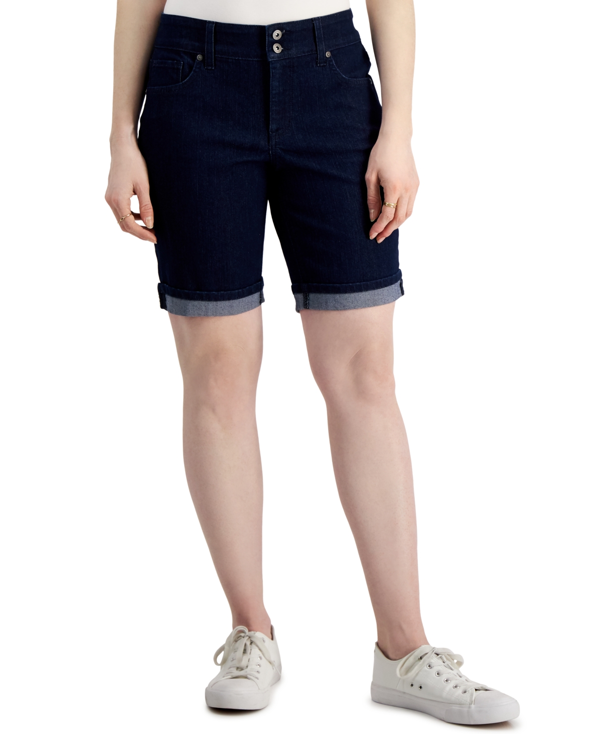 STYLE & CO WOMEN'S BERMUDA SHORTS, CREATED FOR MACY'S 