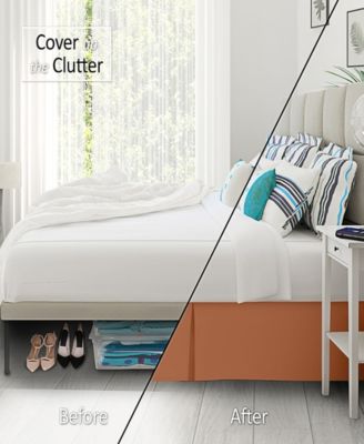 Premium 14" Tailored Drop Bedskirt, Twin XL