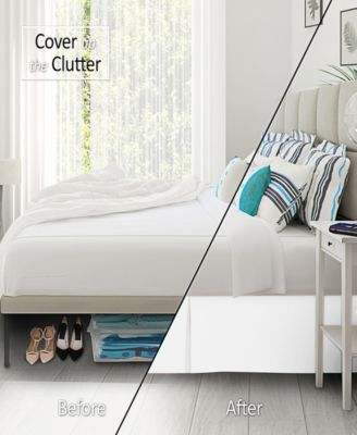 Premium 14" Tailored Drop Bedskirt, Full XL