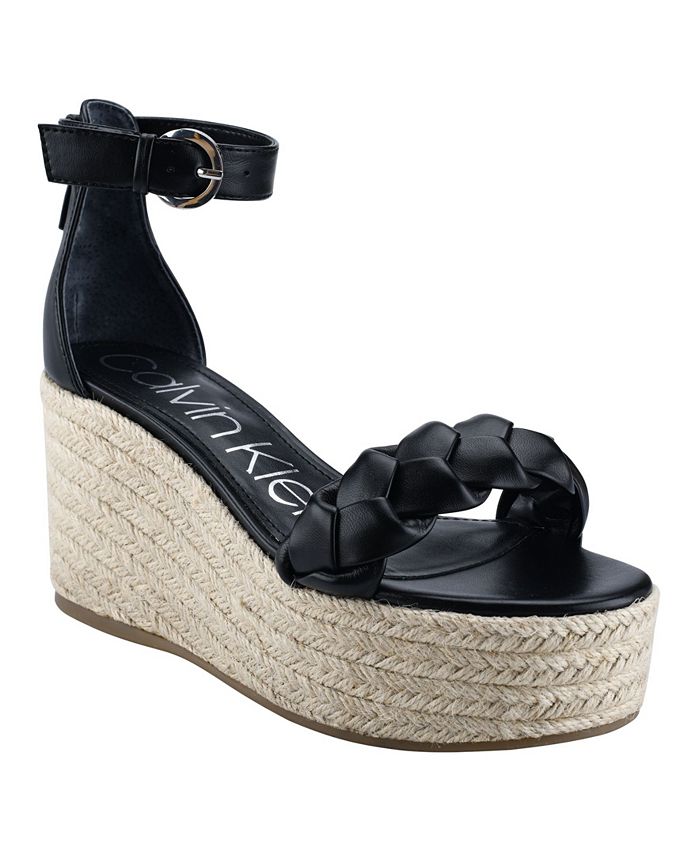 Calvin Klein Women's Thea Espadrille Wedge Sandals Macy's