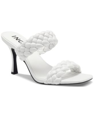 macys shoes silver sandals