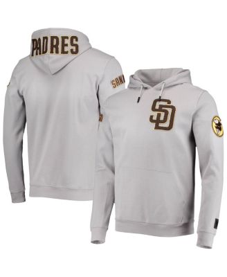 Pro Standard Men's Gray San Diego Padres Team Logo Pullover Hoodie