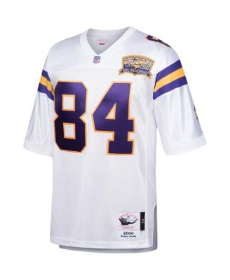 Men's Randy Moss White Minnesota Vikings 2000 Authentic Throwback Retired Player Jersey
