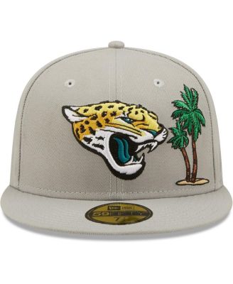 Men's Gray Jacksonville Jaguars City Describe 59Fifty Fitted Hat