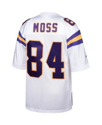 Men's Randy Moss White Minnesota Vikings 2000 Authentic Throwback Retired Player Jersey