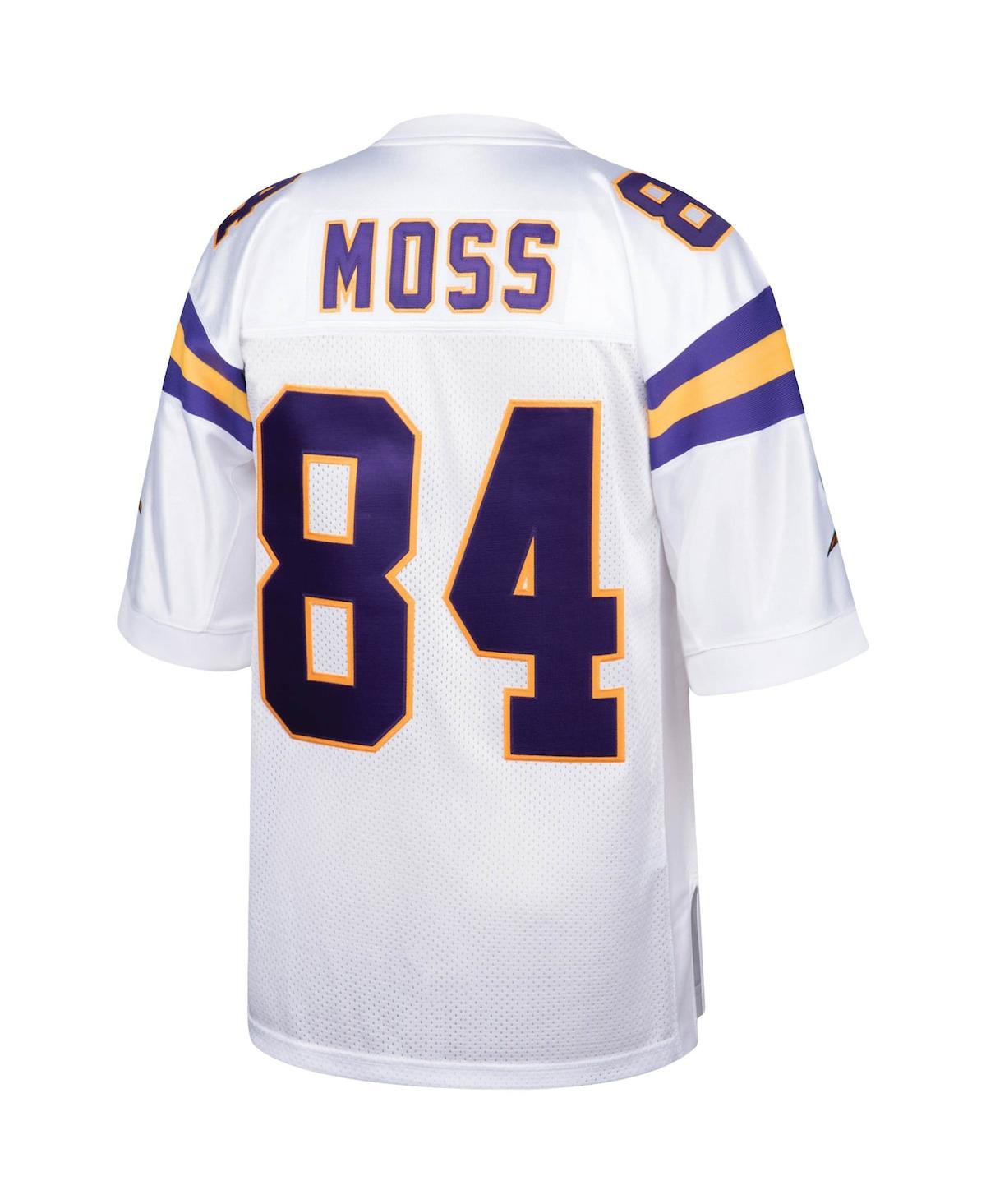 Men's Mitchell & Ness Randy MossMinnesota Vikings 2000 Authentic Throwback Retired Player Jersey - White