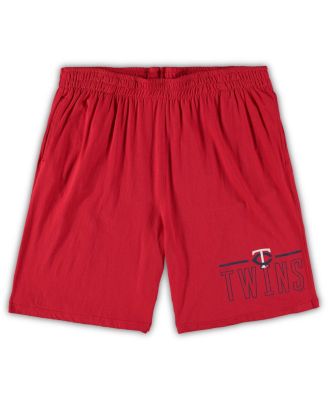 Men's Navy, Red Minnesota Twins Big and Tall T-Shirt and Shorts Sleep Set