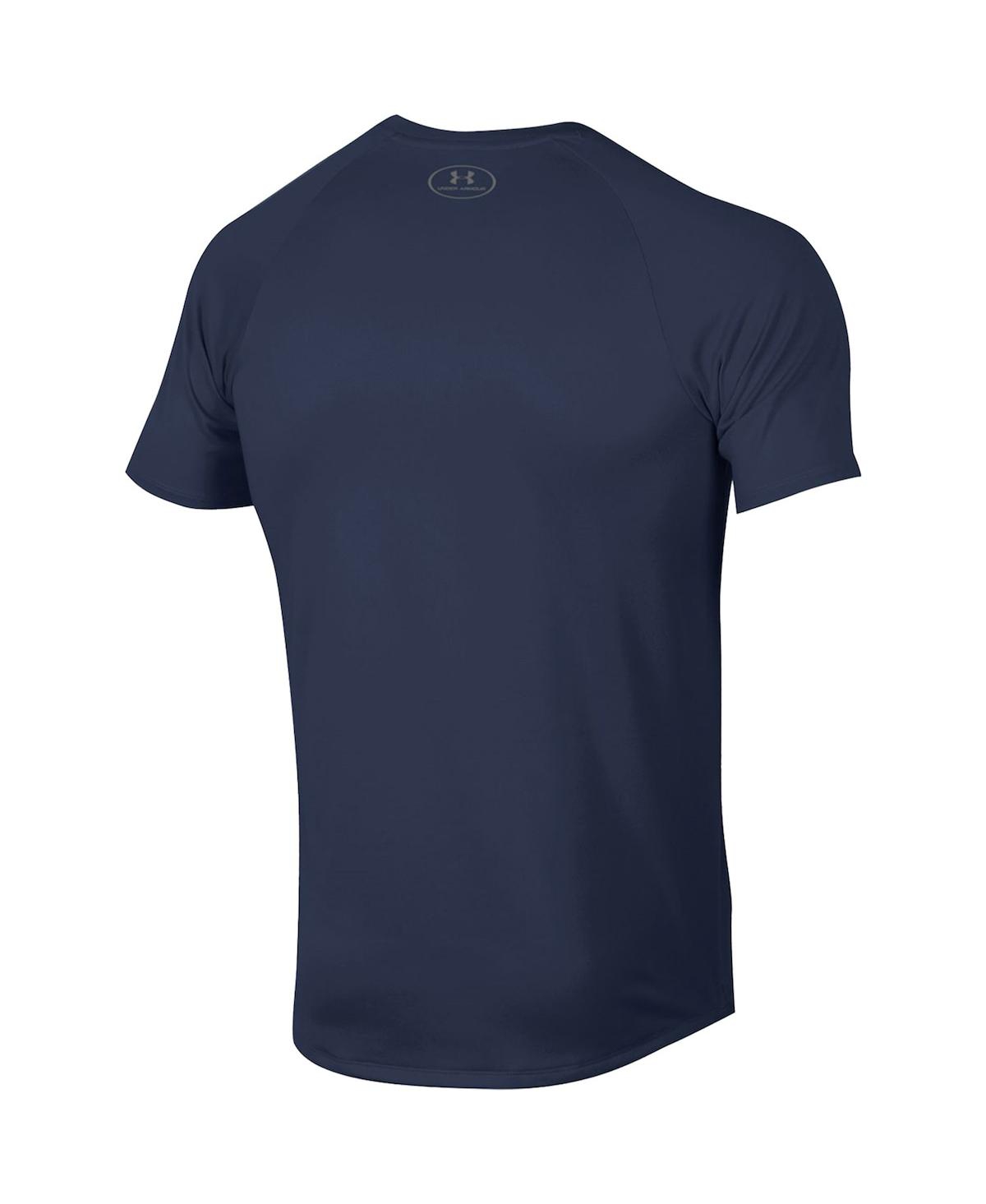 Men's Under ArmourHoward Bison Logo Stripe Performance Raglan T-shirt - Navy