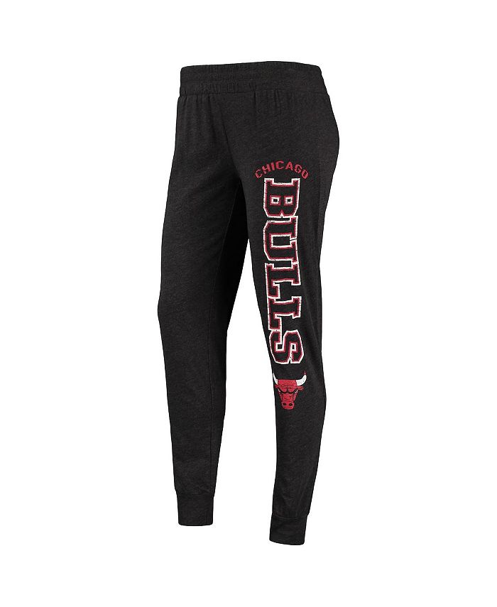 Concepts Sport Women's Heathered Black Chicago Bulls Hoodie and Pants ...