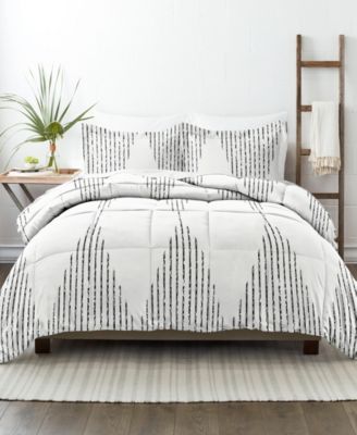 Ultra Soft Diamond Stripe 3-Pc. Comforter Set, King