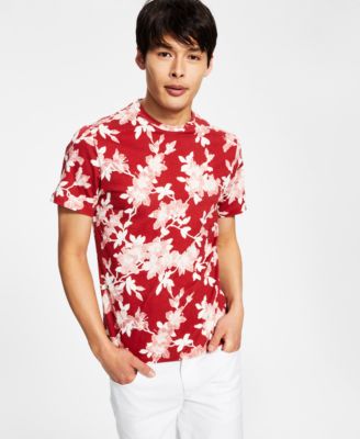 macys mens floral shirt