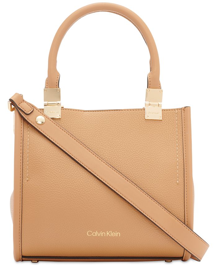 Calvin Klein Ashley Saffiano Crossbody, $198, Macy's