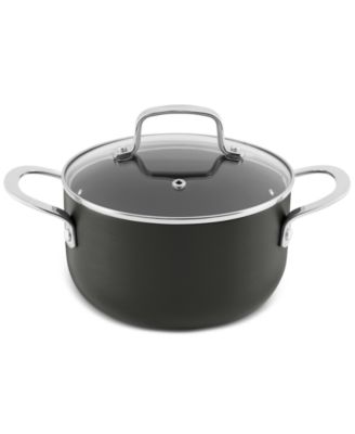 Hard-Anodized Aluminum 2.5-Qt. Covered Sauce Pot, Exclusively at Macy’s