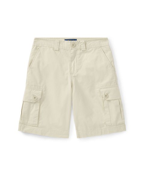 Шорты Polo Ralph Lauren Stretch Twill Cargo для мальчиков, цвет: Песочный
