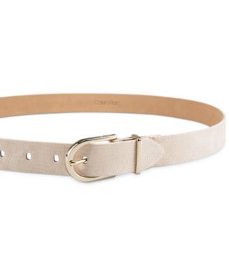 Women's Rounded Buckle Trouser Pant Dress Belt