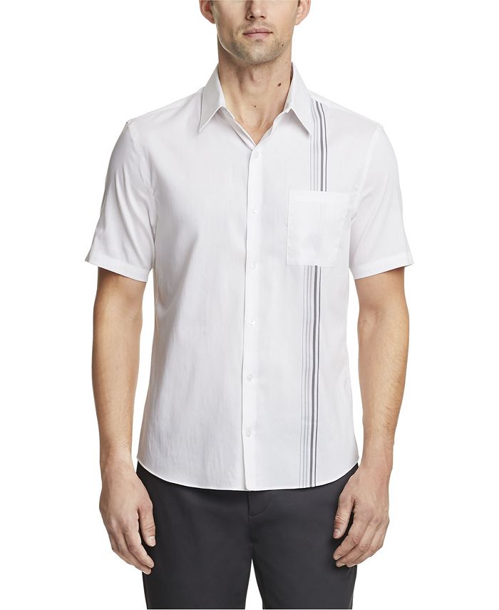 Calvin Klein Men's Extra Slim Fit Stretch Dress Shirt & Reviews - Dress  Shirts - Men - Macy's