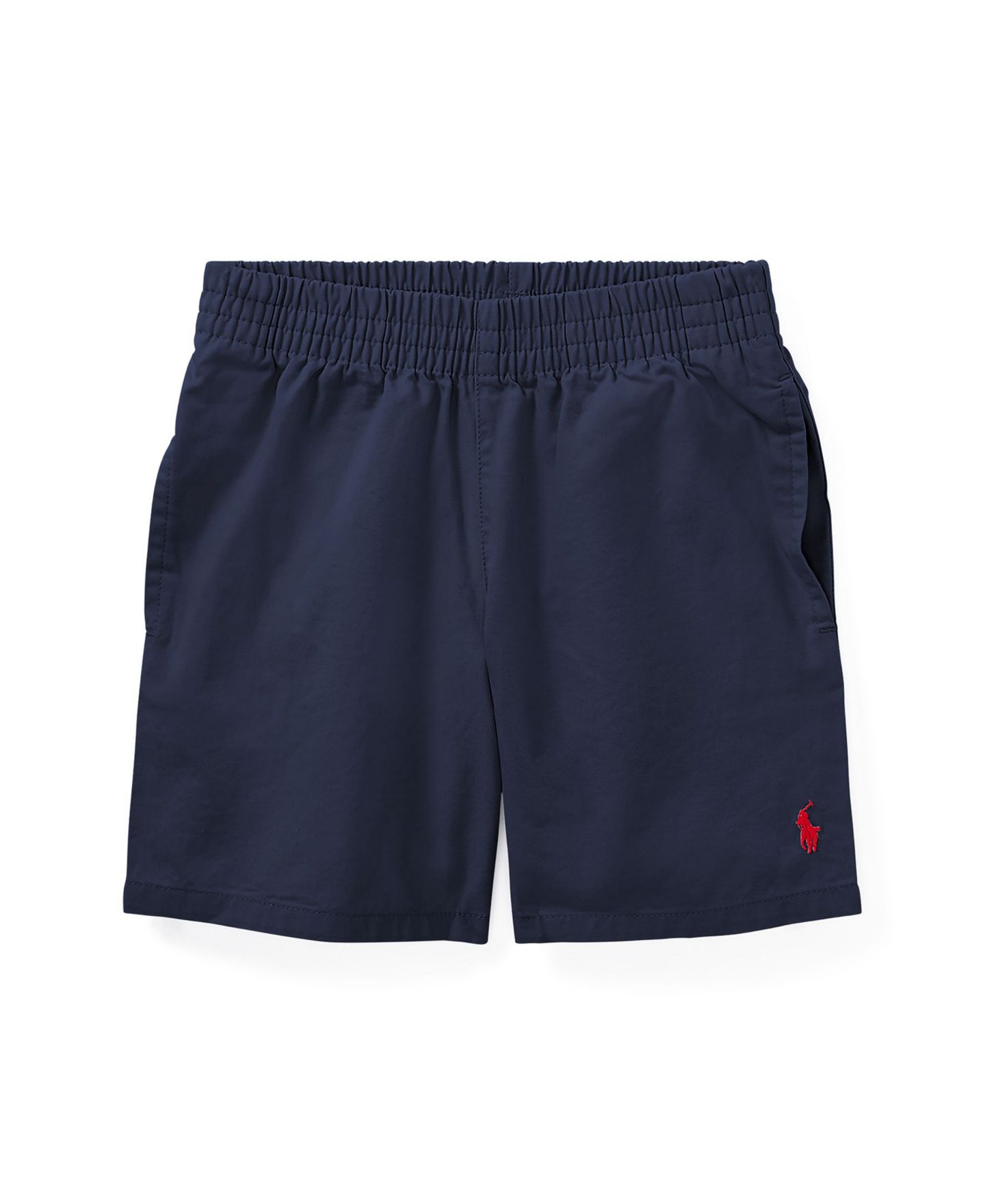 Детские шорты Polo Ralph Lauren из эластичного хлопкового твила, цвет: Тёмно-синий — фото 5