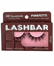 Pinkfetti Lashbar Single Pack False Eyelashes